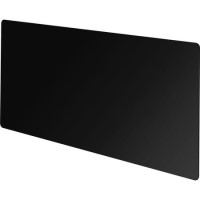 GRADE A1 - 120cm Radiator Cover in Black Glass - Medium - Vitreo