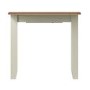 Bourton Large Extending Dining Table in White and Light Oak