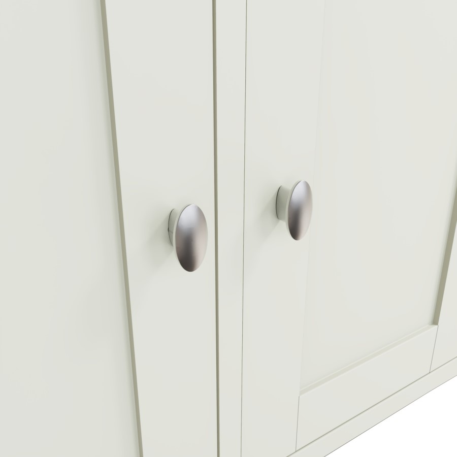 Bourton 3 Door Sideboard in Cream and Light Oak