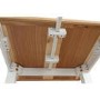 Bourton Flip Top Dining Table in White and Light Oak