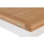 Bourton Flip Top Dining Table in White and Light Oak