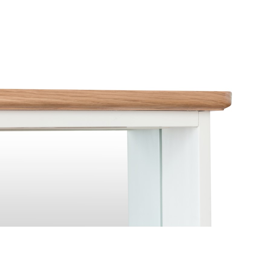 Bourton Hall Wall Mounted Coat Rack in Cream and Light Oak