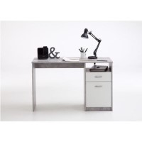 Large Grey Office Desk with Storage Cupboards - Jackson Large Grey Office Desk with Storage Cupboards - Jackson