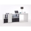 Lex corner combination desk - white
