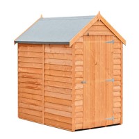 Shire Value Apex Overal Pressure Treated Shed - 6 x 4ft