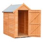 Shire Value Apex Overal Pressure Treated Shed - 6 x 4ft