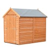 Shire Value Apex Overal Pressure Treated Shed - 6 x 4ft
