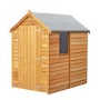 Garden Storage Wooden Garden Shed with Windows - 6ft x 4ft