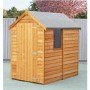 Garden Storage Wooden Garden Shed with Windows - 6ft x 4ft