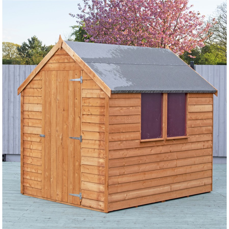 Wooden Garden Storage Shed with Window - 7ft x 5ft
