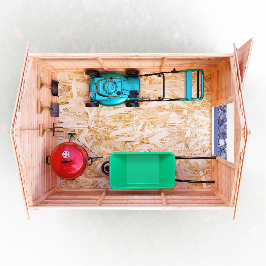 Shire Garden Value Overlap 8 x 6 Shed