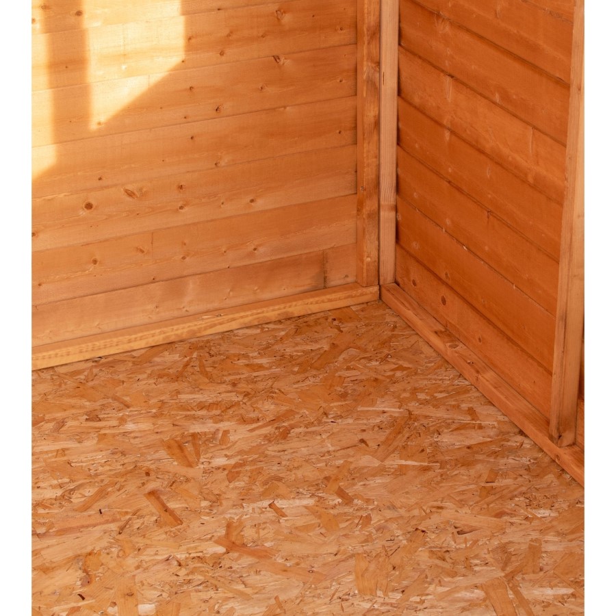 Shire Value Overlap Apex Shed with Window 8 x 6ft
