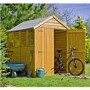 Wooden Garden Storage Bike Shed and - 7ft x 5ft