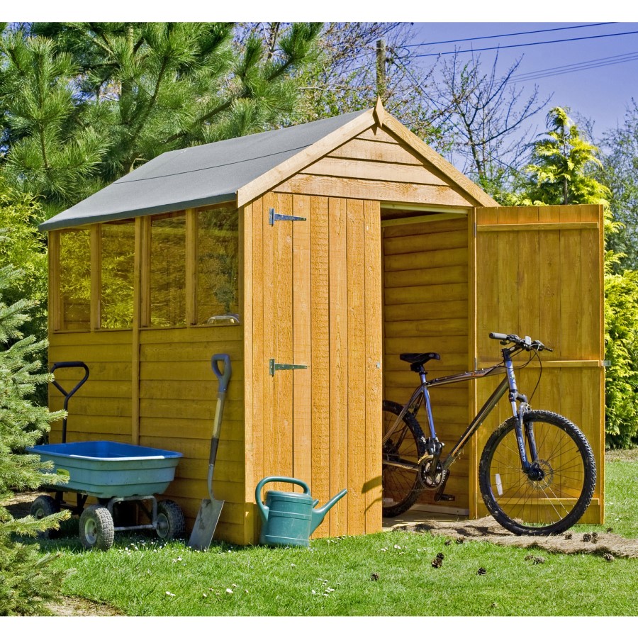 Wooden Garden Storage Bike Shed and - 7ft x 5ft
