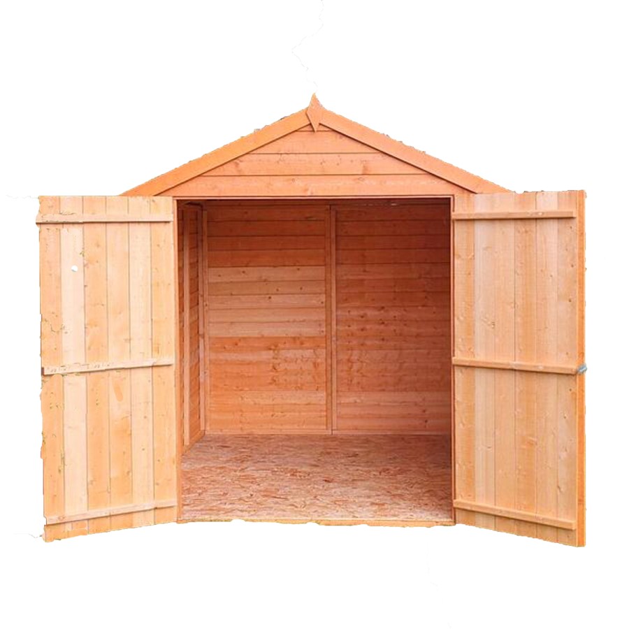 Wooden Garden Storage Bike Shed and - 7ft x 5ft