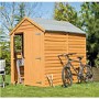 Wooden Garden Storage Bike Shed and - 7ft x 5ft