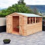 Shire Garden Value Overlap 10 x 8 Apex Shed