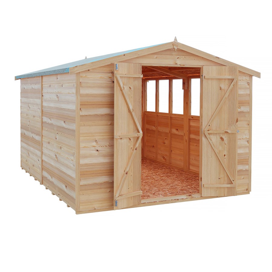 Shire Garden Value Overlap 10 x 8 Apex Shed