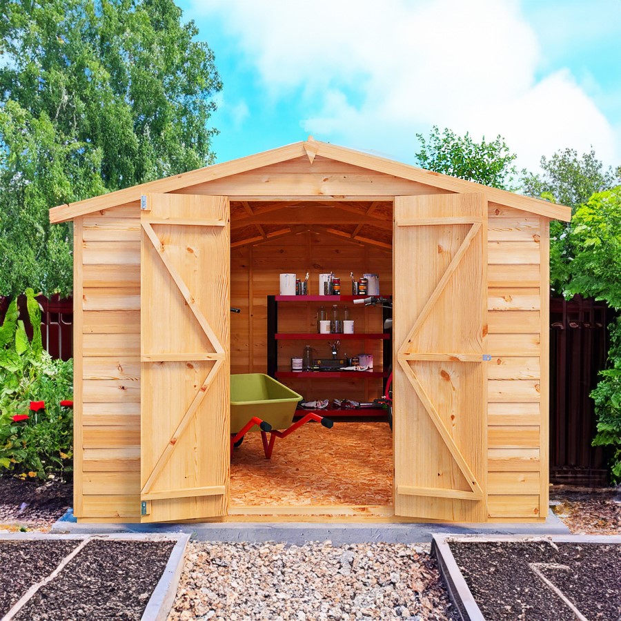 Shire Garden Value Overlap 10 x 8 Apex Shed