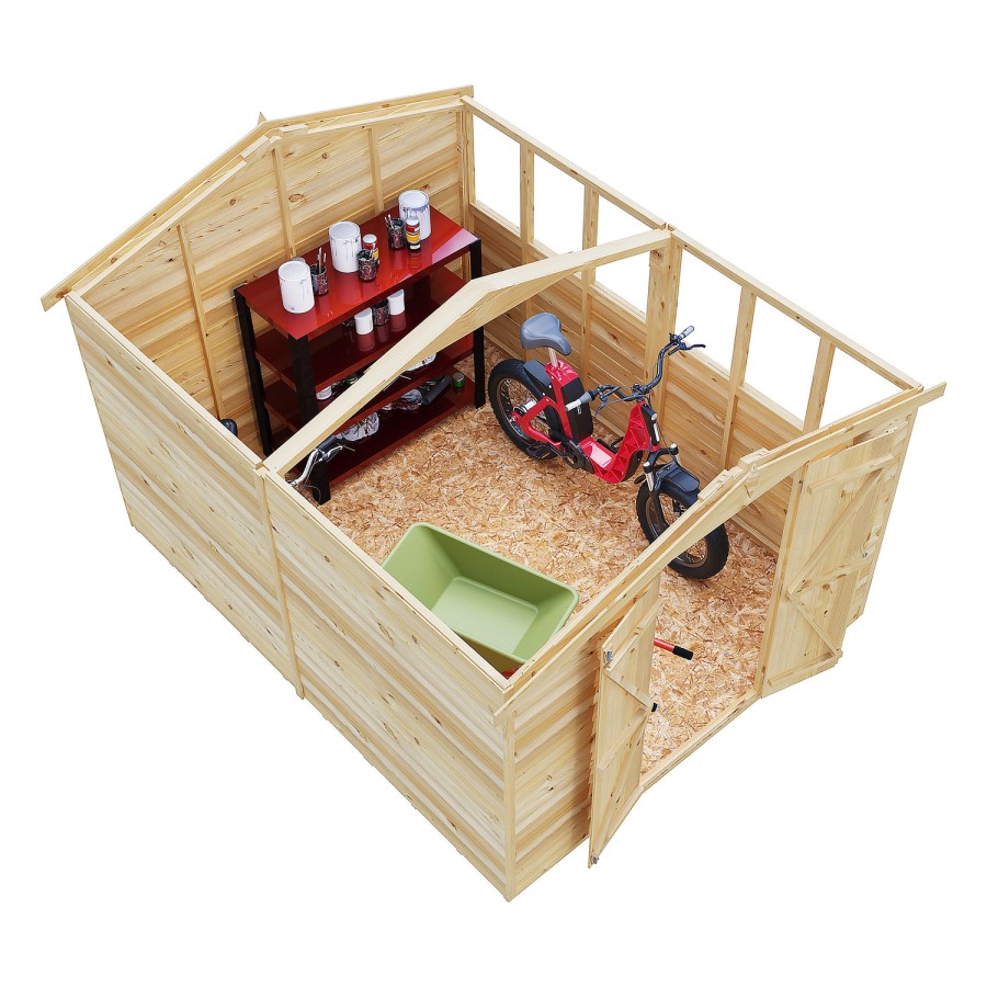 Shire Garden Value Overlap 10 x 8 Apex Shed