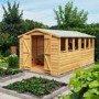 Shire Garden Value Overlap 12 x 8 Apex Shed