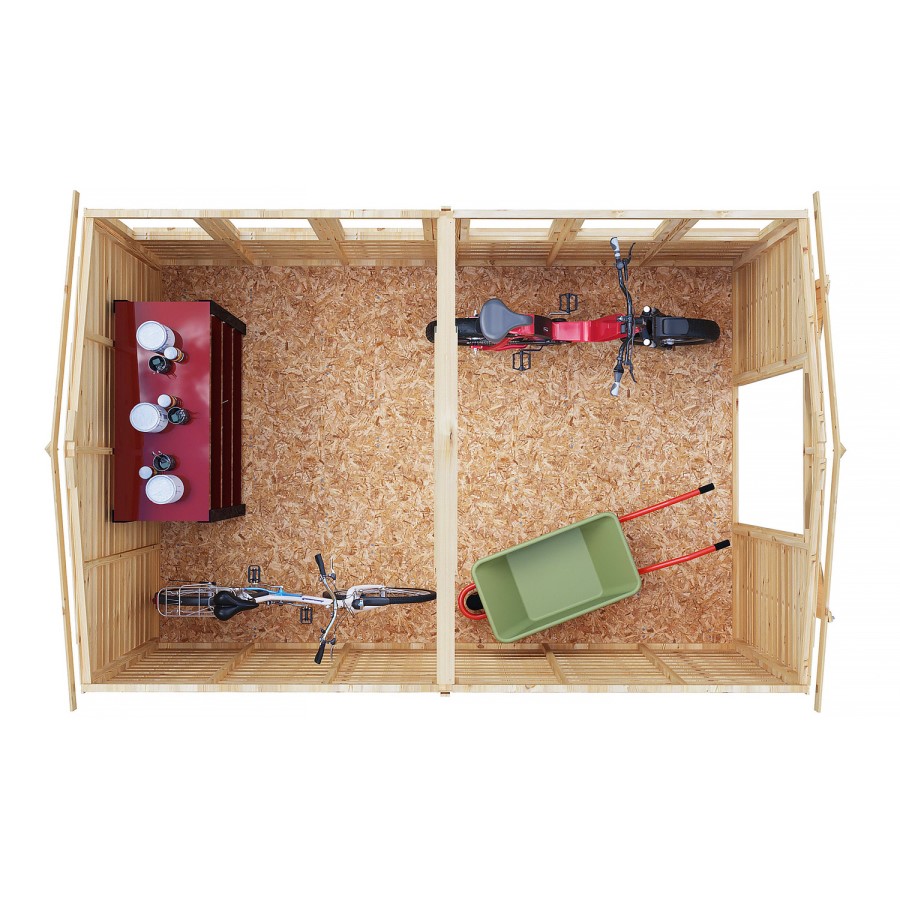 Shire Garden Value Overlap 12 x 8 Apex Shed