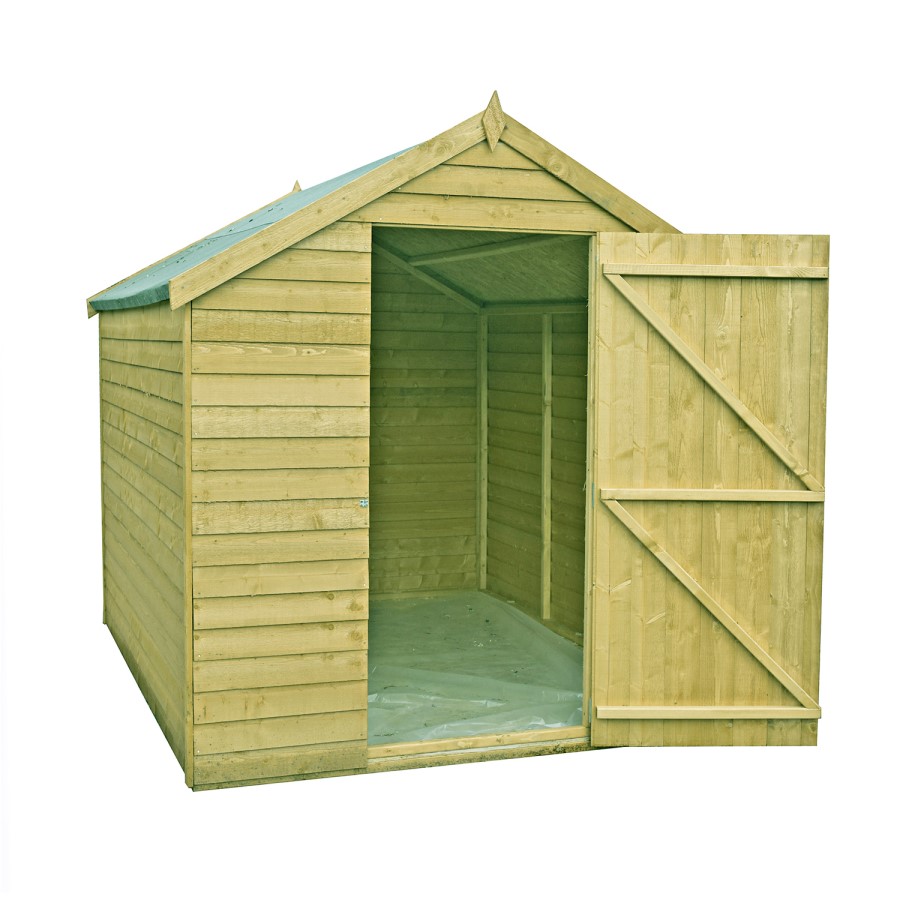 Large Wooden Outdoor Garden Shed  - 7ft x 5ft
