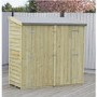 Overlap Double Door Shed - 6ft x 3ft
