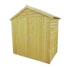 Wooden Outdoor Storage Shed with Double Doors 4ft x 6ft