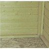Wooden Outdoor Storage Shed with Double Doors 4ft x 6ft
