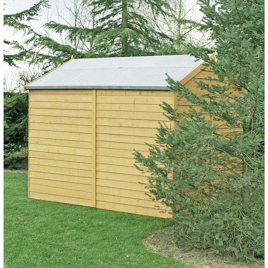 Wooden Storage Double Door Garden Shed - 8ft x 6ft