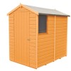 Single Door Shed with Fixed Window - 205cm x 120cm 