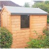 Single Door Shed with Fixed Window - 205cm x 120cm 