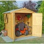 Wooden Shed with Double Doors - Arran Shire