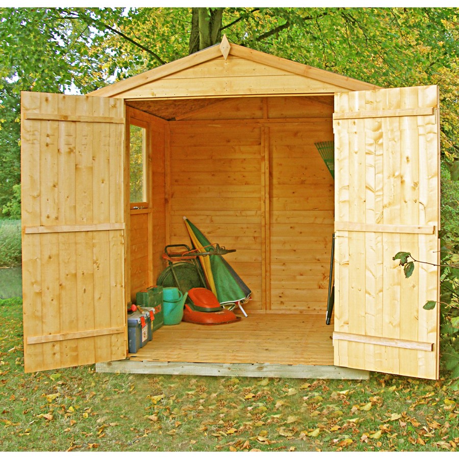 Wooden Shed with Double Doors - Arran Shire
