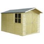 Large Outdoor Storage Garden Shed with Double Doors - 7ft x 10ft