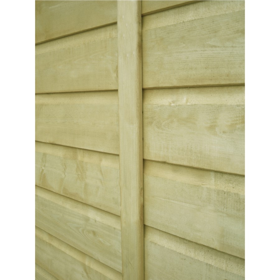 Large Outdoor Storage Garden Shed with Double Doors - 7ft x 10ft