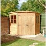 Shire Corner Shed with Double Doors 7 x 7ft