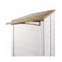 White PVC Plastic Storage Shed - Shire