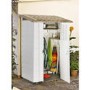 White PVC Plastic Storage Shed - Shire