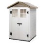 White PVC Plastic Shed - Shire 