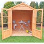 Oatland Summerhouse with Double Doors - 220cm x 183cm -Shire