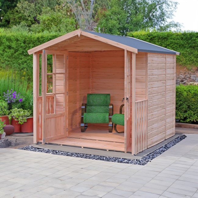 Shire Summerhouse with Canopy 7 x 7ft