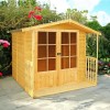 Shire Summerhouse with Canopy 7 x 7ft