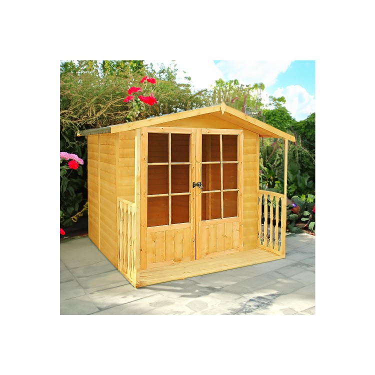 Shire Summerhouse with Canopy 7 x 7ft