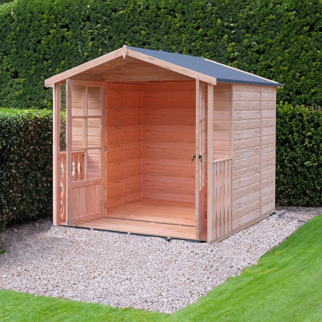 Shire Summerhouse with Canopy 7 x 7ft