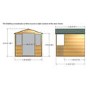 Shire Houghton Garden Summerhouse 7 x 7ft