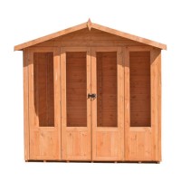 Parham 7 x 7 Summerhouse with Double Doors - shire