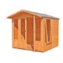 Parham 7 x 7 Summerhouse with Double Doors - shire
