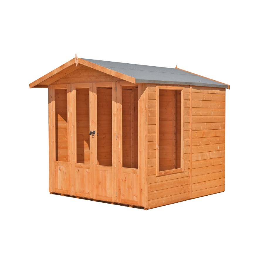 Parham 7 x 7 Summerhouse with Double Doors - shire